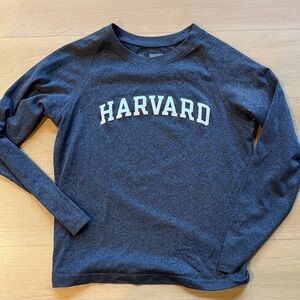 Under Armour Harvard Kids Long Sleeve Tech Shirt - S